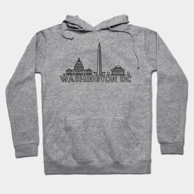 Washington city Hoodie by SerenityByAlex